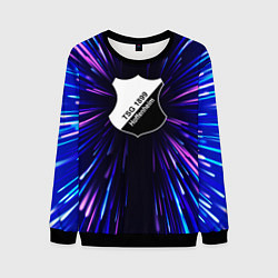 Свитшот мужской Hoffenheim neon energy, цвет: 3D-черный