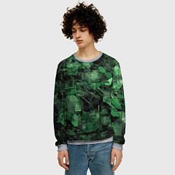 Свитшот мужской Высокотехнологичный камуфляж, цвет: 3D-меланж — фото 2