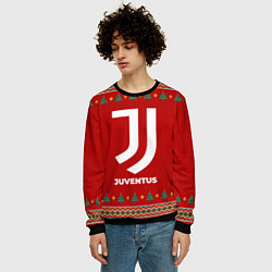 Свитшот мужской Juventus new year, цвет: 3D-черный — фото 2