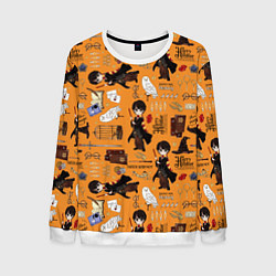 Мужской свитшот Гарри Поттер паттерн