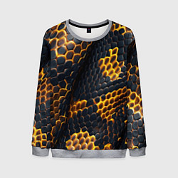 Мужской свитшот Текстура змеи