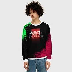 Свитшот мужской Вартандер брызги красок, цвет: 3D-белый — фото 2