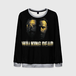 Свитшот мужской Ходячие мервецы, цвет: 3D-меланж