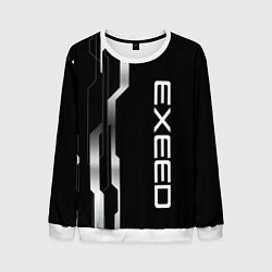 Мужской свитшот Exeed - металлические полосы