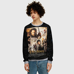Свитшот мужской The lord of the rings - the return of the king, цвет: 3D-меланж — фото 2