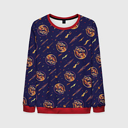 Мужской свитшот Mortal Kombat logo pattern