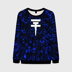 Свитшот мужской Tokio Hotel blue energy, цвет: 3D-черный