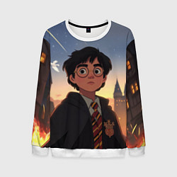 Мужской свитшот Загадочный Гарри Поттер
