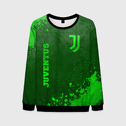 Мужской свитшот Juventus - green gradient вертикально