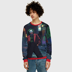 Свитшот мужской Джокер в широких штанах, цвет: 3D-красный — фото 2