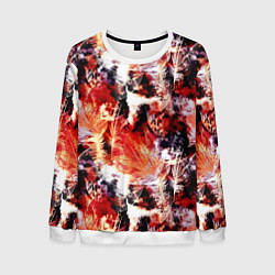 Мужской свитшот Огненные перья