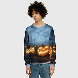 Свитшот мужской Костюмы для halloween, цвет: 3D-меланж — фото 2