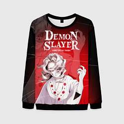 Свитшот мужской Гора Натагумо - демон паук, цвет: 3D-черный