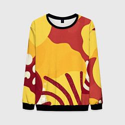 Мужской свитшот Жаркий африканский паттерн