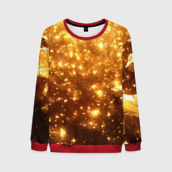 Мужской свитшот Золотые блестки потертая текстура