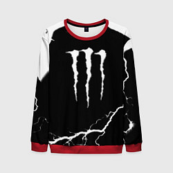 Свитшот мужской Monster energy storm energy, цвет: 3D-красный