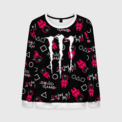 Мужской свитшот Monster energy x Ojingeo geim