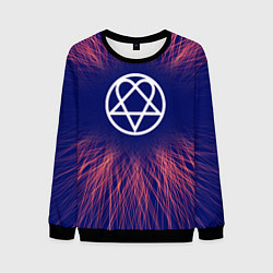 Свитшот мужской HIM red energy, цвет: 3D-черный