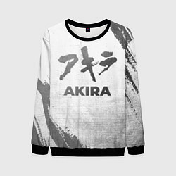 Свитшот мужской Akira - white gradient, цвет: 3D-черный