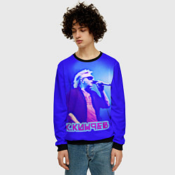 Свитшот мужской Кинчев Константин, цвет: 3D-черный — фото 2