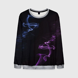 Свитшот мужской Color black blue pink, цвет: 3D-меланж