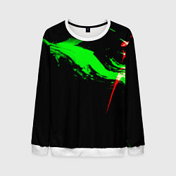 Мужской свитшот Color black green red