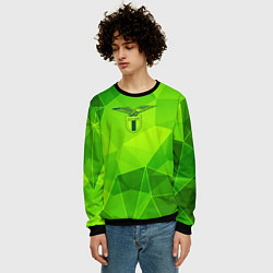 Свитшот мужской Lazio green poly, цвет: 3D-черный — фото 2