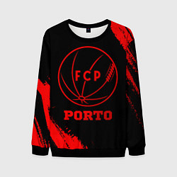 Мужской свитшот Porto - red gradient