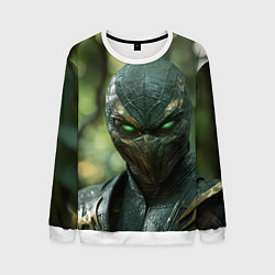 Мужской свитшот Reptile green Mortal kombat