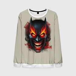 Мужской свитшот Огенный Бэтмент