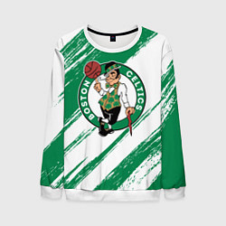 Мужской свитшот Boston Celtics white and green