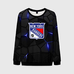 Мужской свитшот Нью Йорк Рейнджерс - НХЛ хоккей