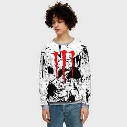 Свитшот мужской Monster energy краски, цвет: 3D-меланж — фото 2