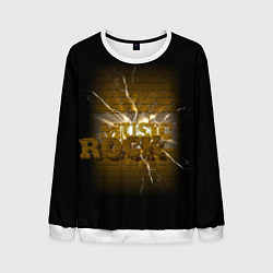 Мужской свитшот Рок сквозь стену