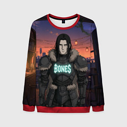 Свитшот мужской Bones в аниме, цвет: 3D-красный
