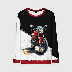 Свитшот мужской Ducati Racer, цвет: 3D-красный