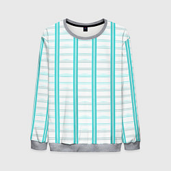 Свитшот мужской Color white cage, цвет: 3D-меланж