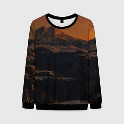 Свитшот мужской Эльбрус, цвет: 3D-черный