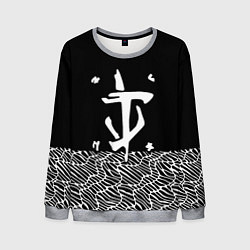 Мужской свитшот Doom геометрия линии