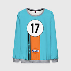 Свитшот мужской Porsche Le Mans Nr 17, цвет: 3D-меланж