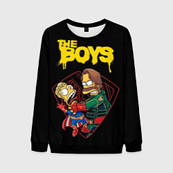 Мужской свитшот Simpsons - the boys