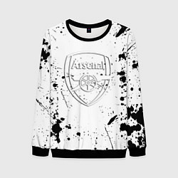 Свитшот мужской Arsenal брызги красок, цвет: 3D-черный