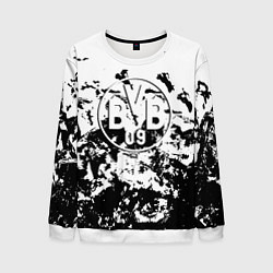 Свитшот мужской Borussia черные краски, цвет: 3D-белый