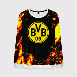 Мужской свитшот Borussia огненные краски