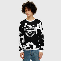 Свитшот мужской Арсенал камуфляжные краски, цвет: 3D-белый — фото 2