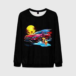 Свитшот мужской Mercedes amg, цвет: 3D-черный