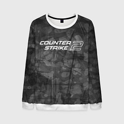 Свитшот мужской Контр cтрайк два, цвет: 3D-белый