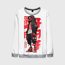 Свитшот мужской Bot raven, цвет: 3D-меланж