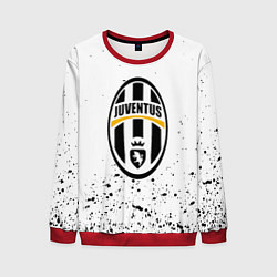 Свитшот мужской Juventus краски текстура всплеск, цвет: 3D-красный