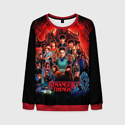 Мужской свитшот Все герои Загадочные события финал